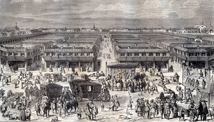 Jahrmarkt von Saint Germain in Paris