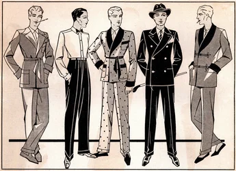 Französische Herrenmode