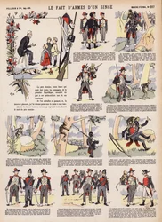 Waffentaten eines Affen