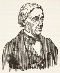 Felix Ravaisson, Kopie von Boris Mestchersky, Illustration aus Histoire de la Nation Francaise, Sciences, Bände I & II, von Gabriel Hanotaux, 1924