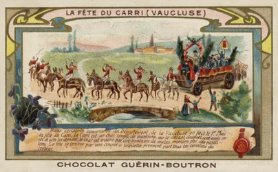 Fest der Carri, Vaucluse, Frankreich