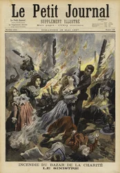 Brand im Bazar de la Charité, Paris, 1897