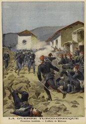 Erste Feindseligkeiten des Griechisch-Türkischen Krieges, 1897