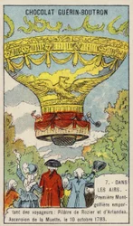 Erster bemannter Ballonflug