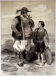 Fischer von Douarnenez, ca. 1855
