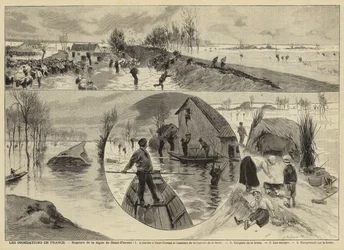 Überschwemmungen in Frankreich, 1897