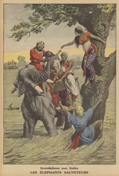 Überschwemmungen in Indien