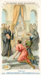 Gründung des Benediktinerordens, 529
