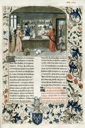 Juwelierladen, aus Lapidaire de Mandeville
