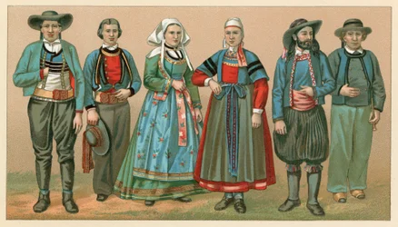 Französische Tracht