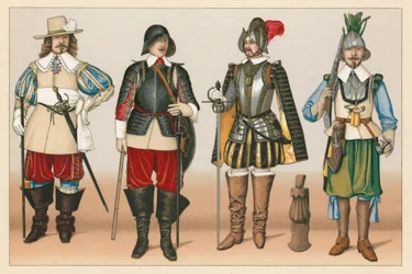 Frankreich XVI-XVII. Jahrhundert Kostüm