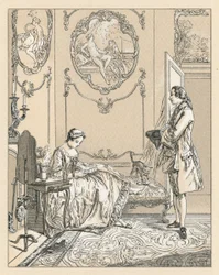 Frankreich XVIII. Jahrhundert Kostüm