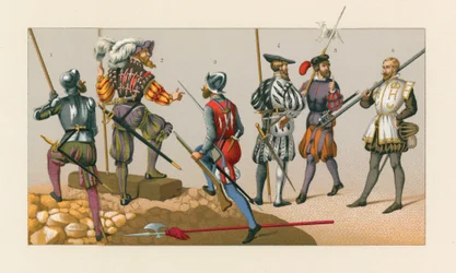 Frankreich XVI. Jahrhundert Kostüm
