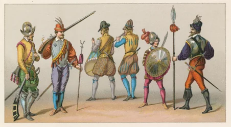 Frankreich XVI. Jahrhundert Kostüm