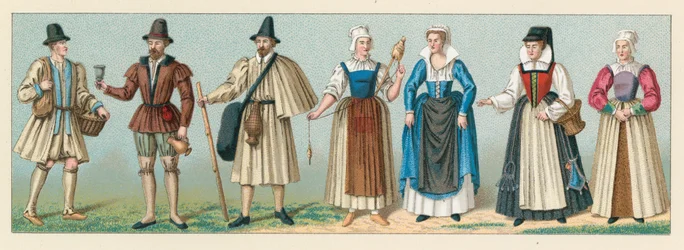 Kostüm Frankreich XVI. Jahrhundert