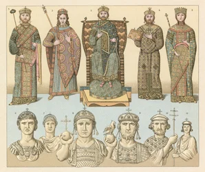 Fränkische byzantinische Tracht