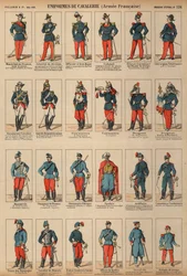 Kavallerieuniformen der französischen Armee