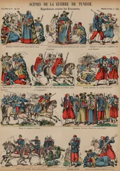 Französische Expedition gegen die Kroumirs, Tunesien