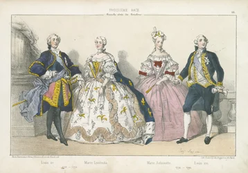 Französische Könige und Königinnen der älteren Linie der Bourbonen