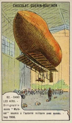 Französisches Militärluftschiff Malecot, Issy, Frankreich