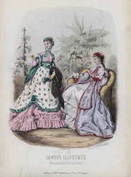 Französische Damenmode