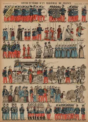 Trauerzug eines Marschalls von Frankreich