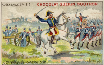 General Augereau in der Schlacht von Castiglione