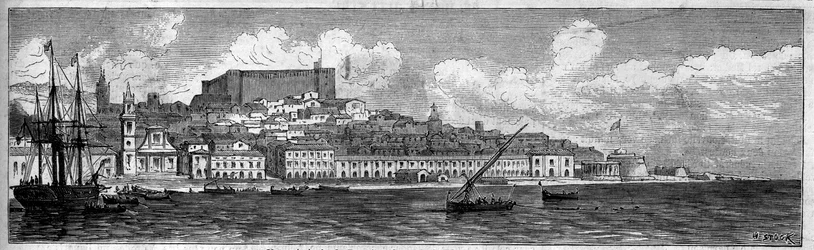 Gesamtansicht der Stadt Reggio Calabria, Italien