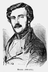 Giuseppe Mazzini (1805-72) ca. 1850