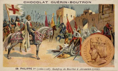 Gottfried von Bouillon in Jerusalem