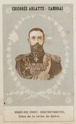 Großfürst Konstantin Konstantinowitsch, Bruder der Königin von Griechenland