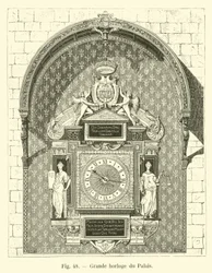 Große Uhr des Palastes
