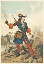Grenadier im Jahr 1670