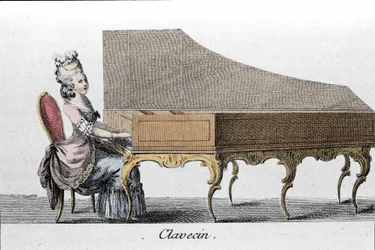 Cembalospieler (Clavicembalo, Cembalo).