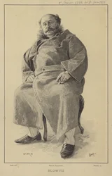 Henri Blowitz, in Böhmen geborener französischer Journalist