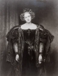 Henriette Sontag als Donna Anna in Wolfgang Amadeus Mozarts Oper Don Giovanni
