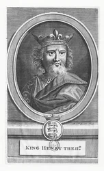 Heinrich II., König von England (Stich)