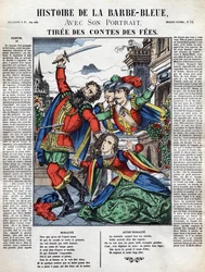 Geschichte von Blaubart, Bild der Wirbelsäule aus dem 19. Jahrhundert