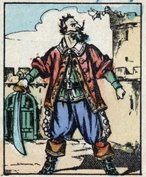 Illustration für „Blaubart“