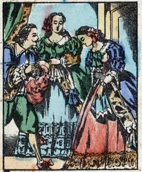 Illustration für „Blaubart“