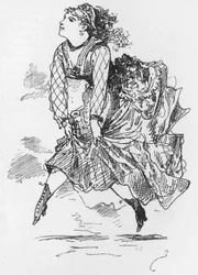 Illustration für Der Totschläger, ein realistischer Roman von Emile Zola