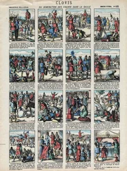 Bilder von Epinal des Hauses Pellerin - ca. 1913 - Clovis oder die Herrschaft der Franken in Gallien