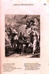 Im Angesicht des Todes, Illustration aus dem Gedicht 