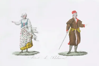 Einwohner von Szkalmierz, aus 