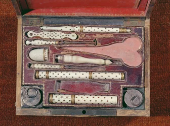 Instrumentenkasten für Impfungen, ca. 1820