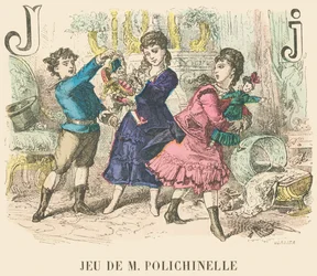 J: Spiel von M Polichinelle