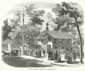Jardin du Chalet, Champs Elysees, Paris
