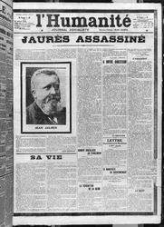 Jaurès ermordet, aus L