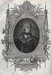 Jean-Louis-Ebenezer Reynier (1771-1814), französischer General der Revolution und des Ersten Kaiserreichs - aus „Nouvelle Encyclopedie Nationale“ von Maurice La Charest