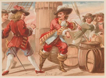 Jean Bart, französischer Marinekommandant und Freibeuter des späten 17. Jahrhunderts